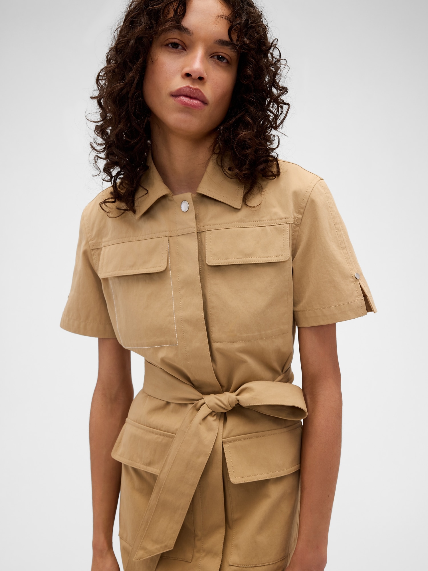 Gap &times; Victoria Beckham ミニ マッキントッシュドレス-3