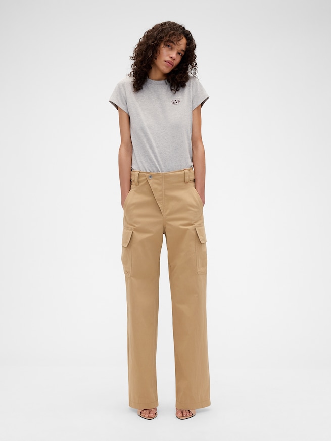 Gap &times; Victoria Beckham オーガニックコットン ロゴTシャツ-2
