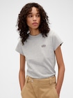 Gap &times; Victoria Beckham オーガニックコットン ロゴTシャツ-0