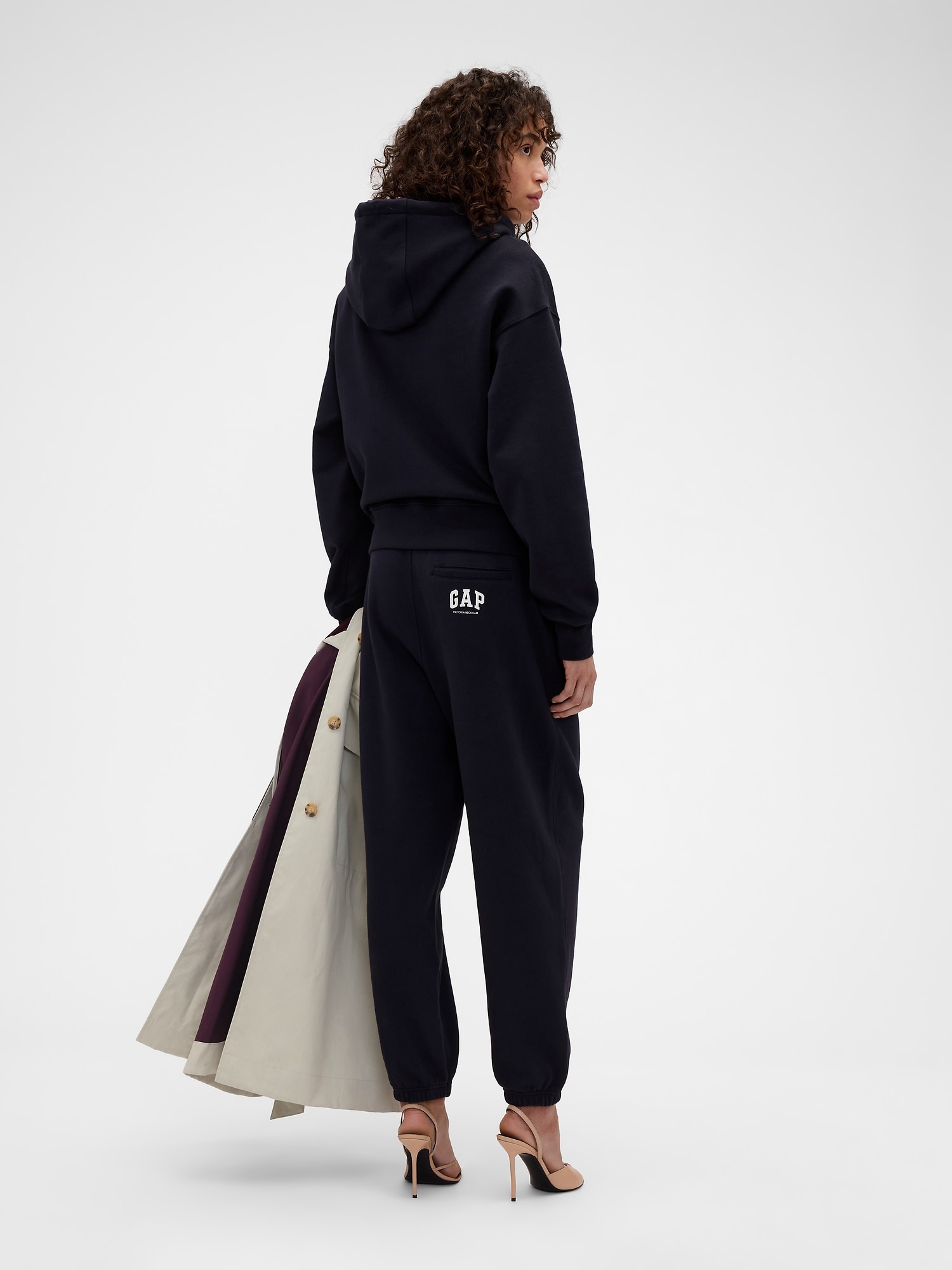 Gap &times; Victoria Beckham フレンチテリー ジョガーパンツ-4
