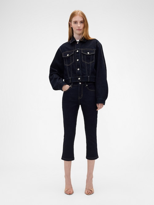 Gap &times; Victoria Beckham ローライズ カプリデニム