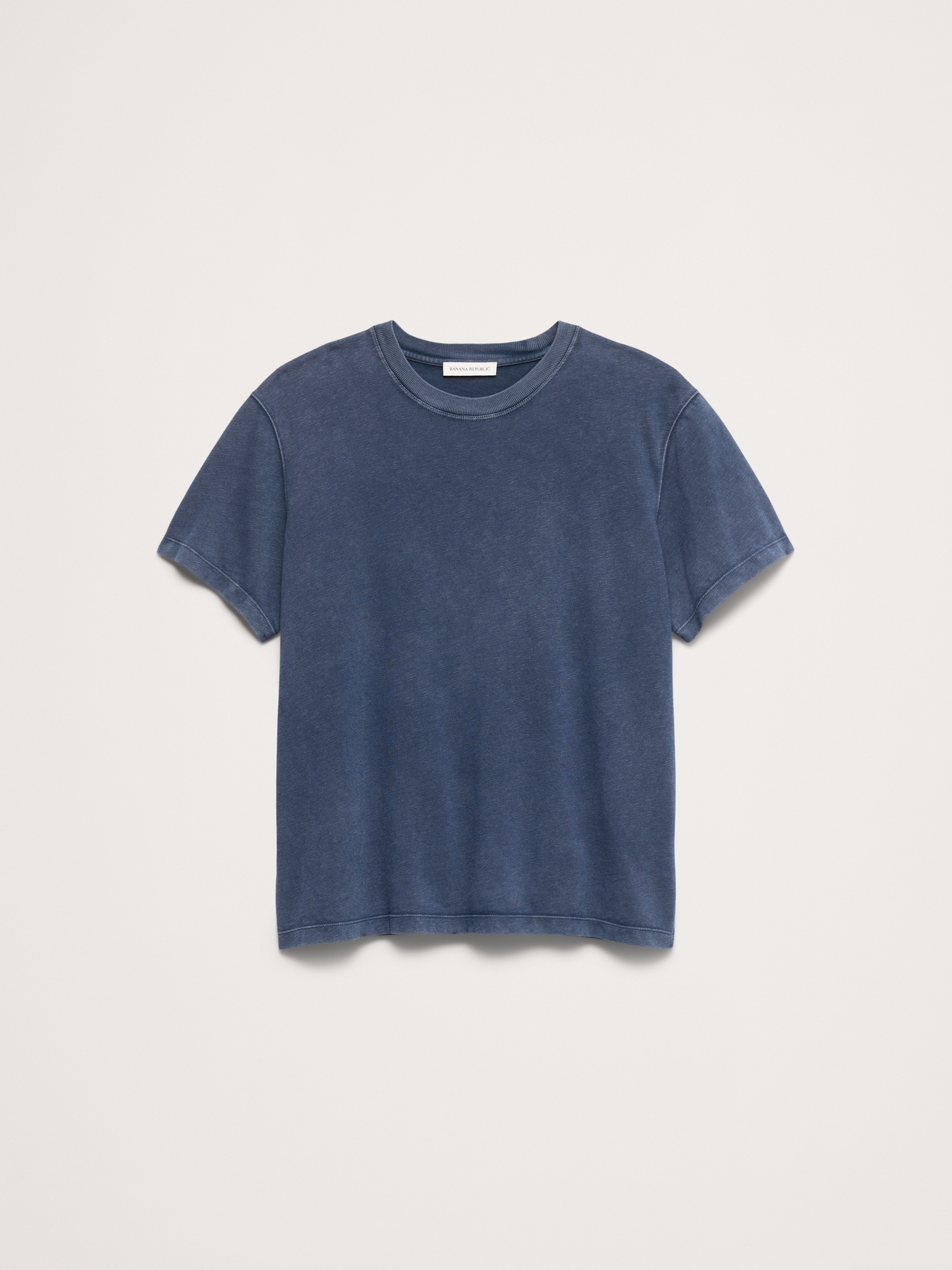 ヘリテージ コットンスラブ クルーネックTシャツ-4