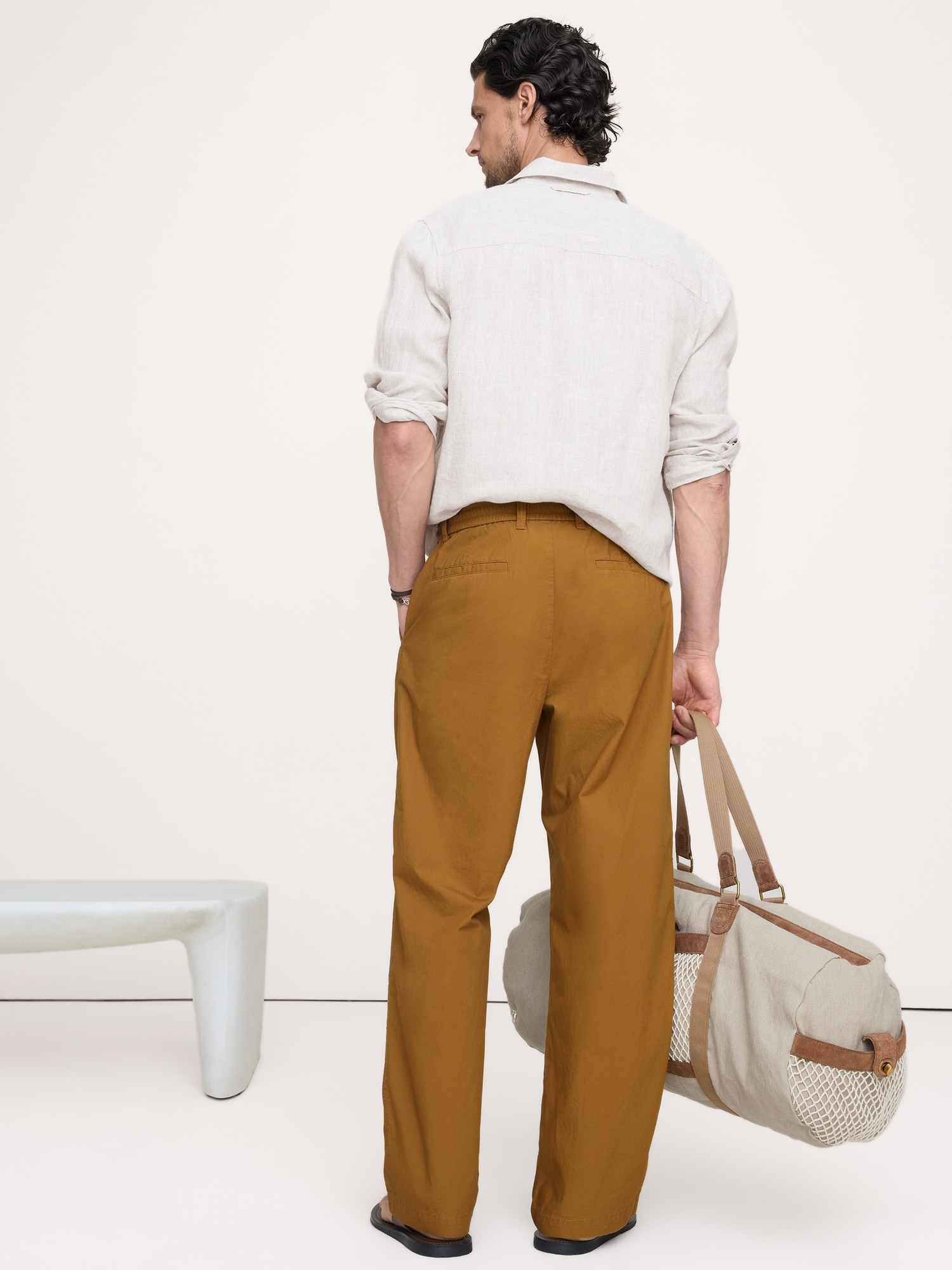 Relaxed Lightweight Cotton Pant