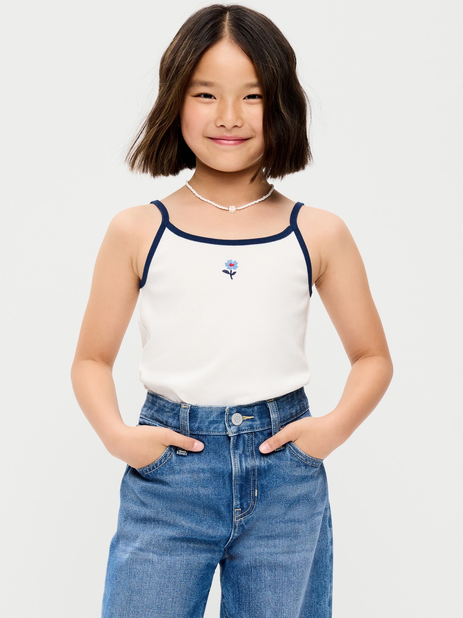 Fitted Graphic Cami for Girls
