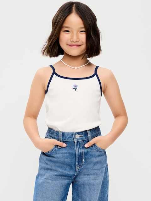 Fitted Graphic Cami for Girls