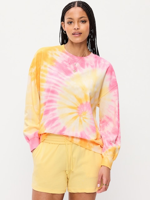 Oversized Crew-Neck Sweatshirt