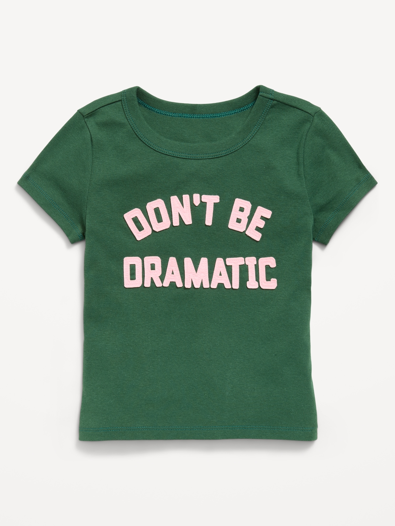 Fitted Short-Sleeve T-Shirt for Girls