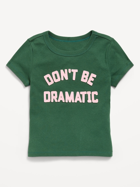 T-SHIRT AJUSTÉ À MANCHES COURTES POUR FILLE