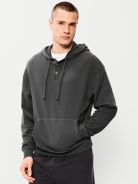 French Terry Pullover Hoodie