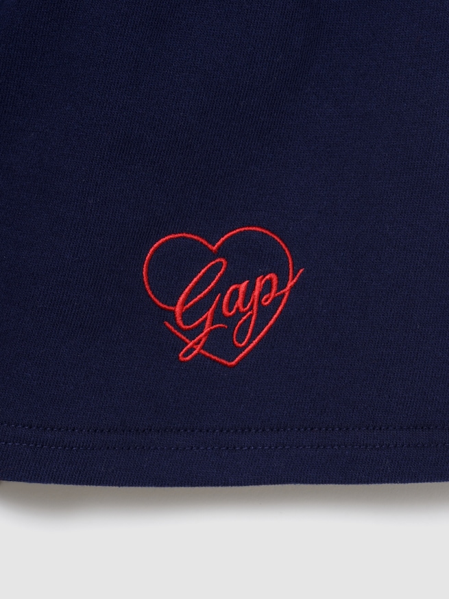 フレンチテリー ハート GAPロゴ ミニスカート-4