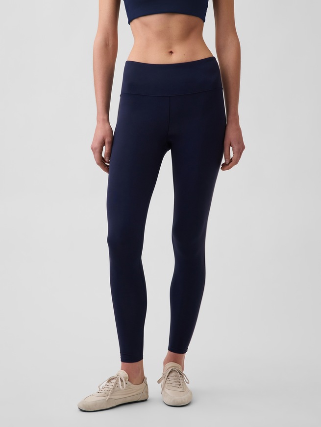 GapFit スムース ハイライズ クロップドレギンス-1