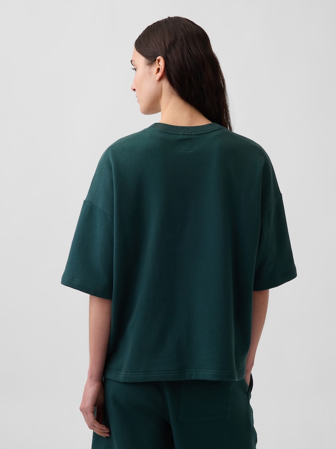 ヘビーウェイト フレンチテリー オーバーサイズ スウェットシャツ-2