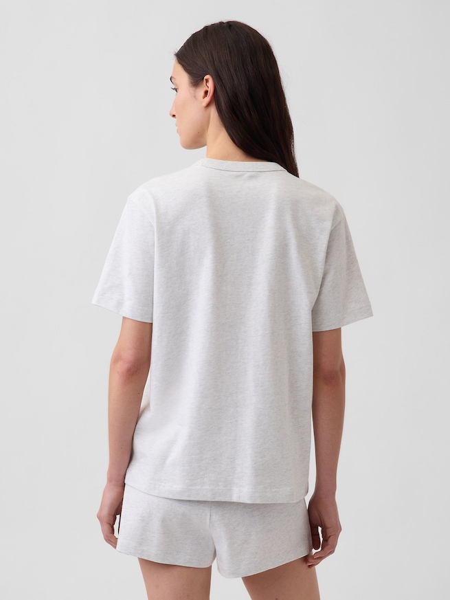 NAPロゴ オーバーサイズ パジャマTシャツ-2