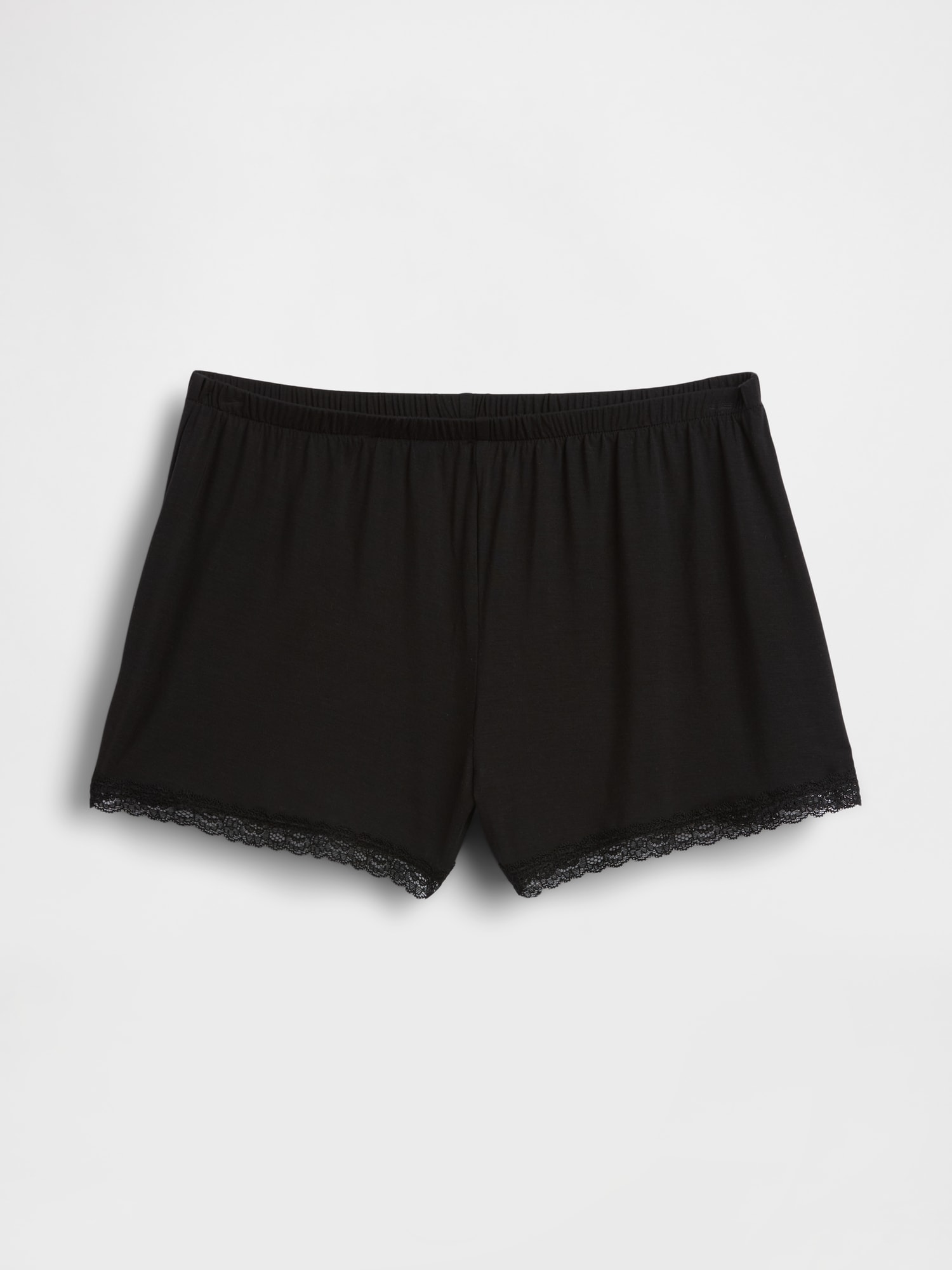 Softest Modal Lace-Trim PJ Shorts