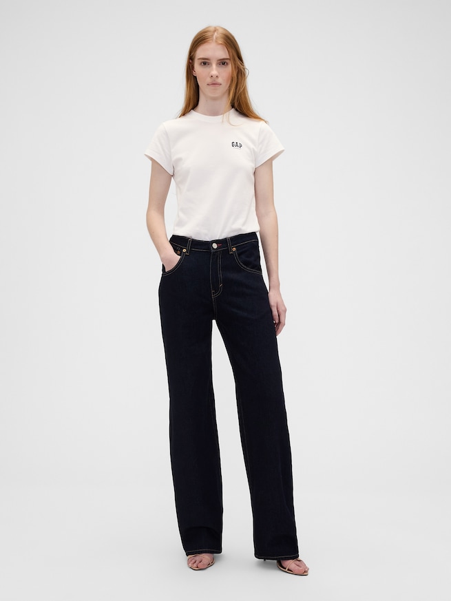 Gap &times; Victoria Beckham オーガニックコットン ロゴTシャツ-2