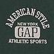 ヘビーウェイト GAPロゴ リラックスフィット クロップドTシャツ
