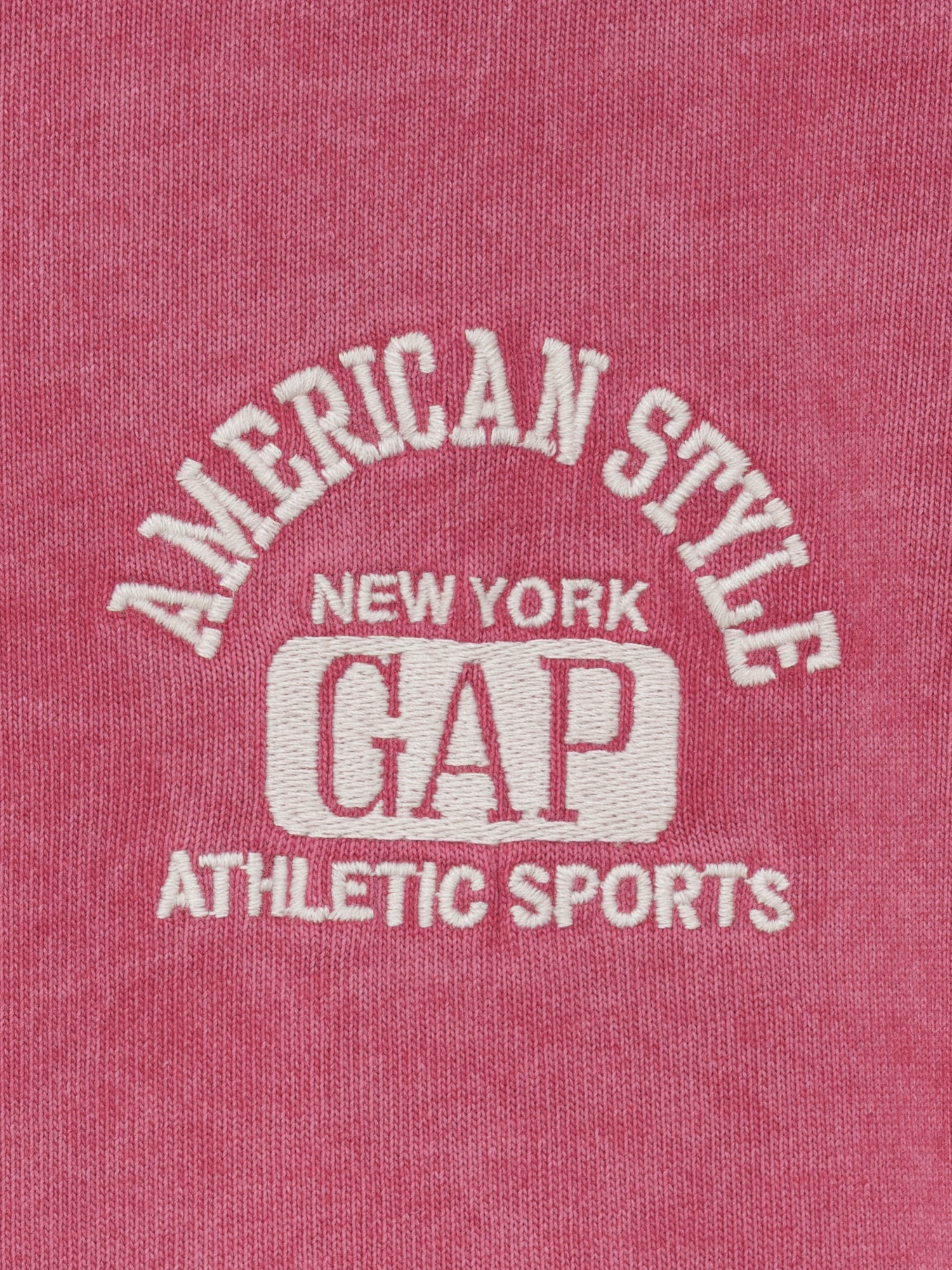 ヘビーウェイト GAPロゴ リラックスフィット クロップドTシャツ-3