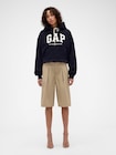 Gap &times; Victoria Beckham ハイライズ ダーツ ショートパンツ-0