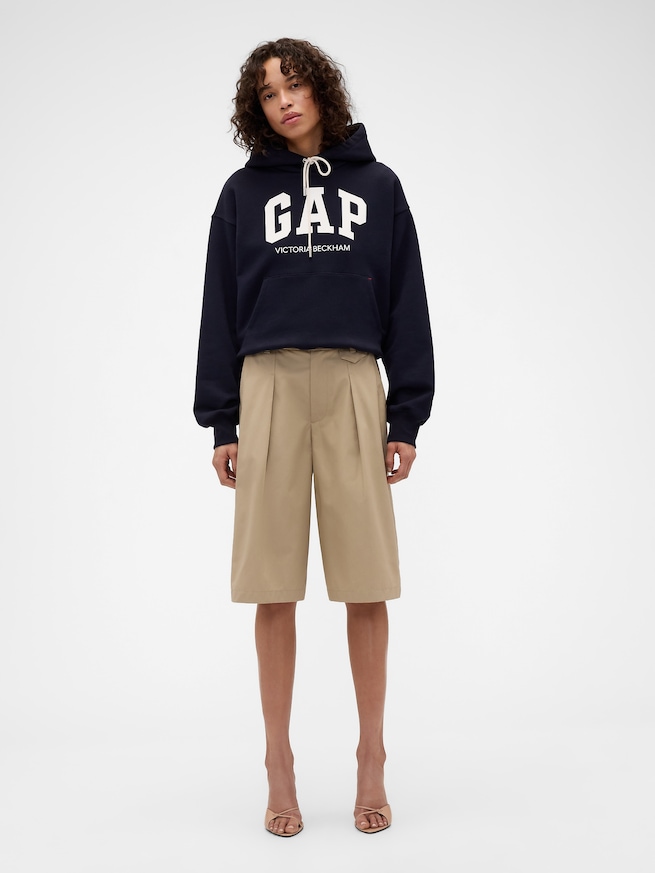 Gap &times; Victoria Beckham ハイライズ ダーツ ショートパンツ-0