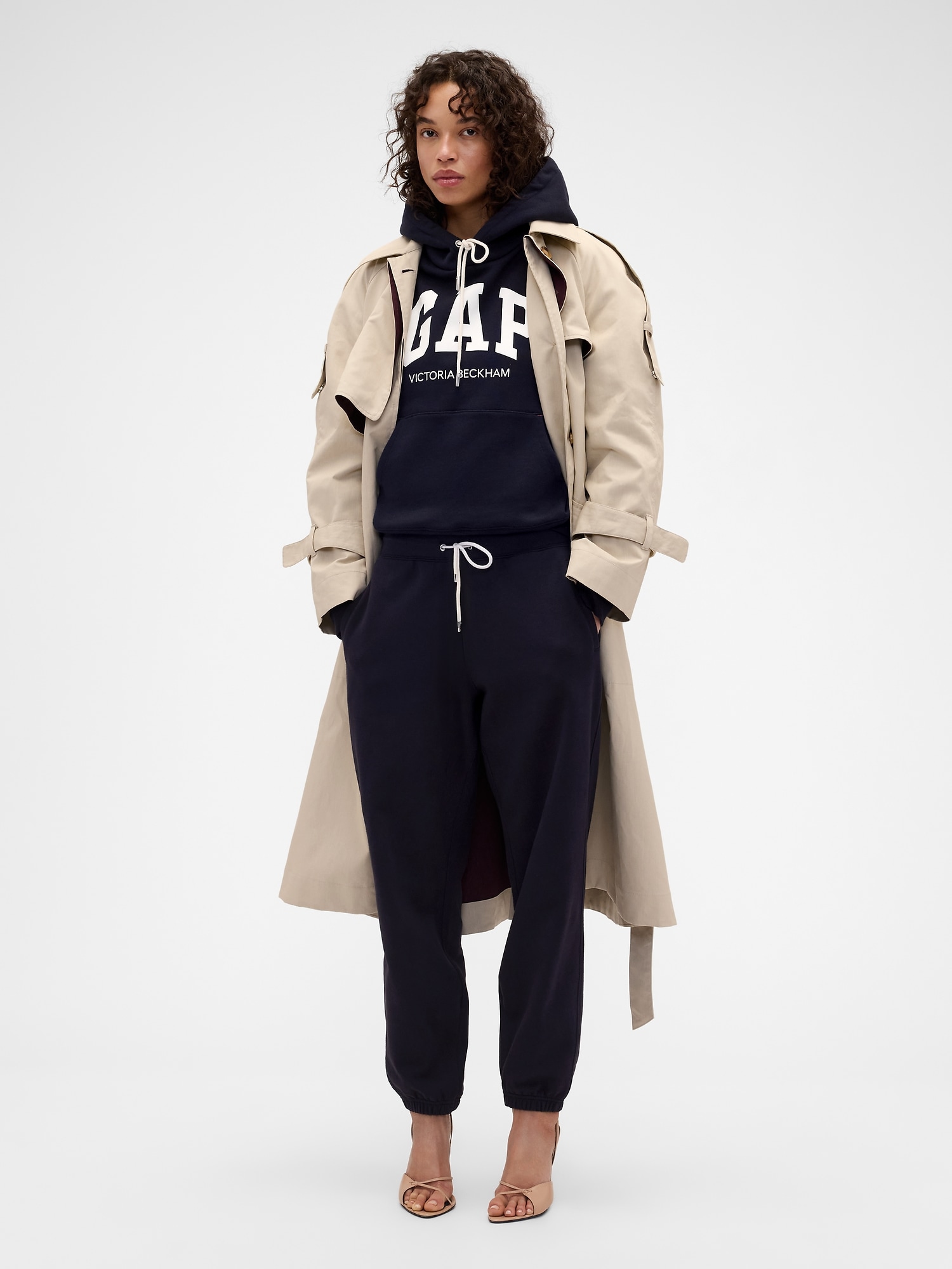 Gap &times; Victoria Beckham ヘビーウェイト フレンチテリーパーカー-2