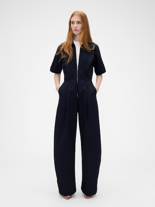 Gap &times; Victoria Beckham ルーズフィット ユーティリティジャンプスーツ