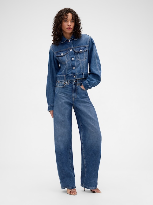Gap &times; Victoria Beckham ハイライズ アーチデニム