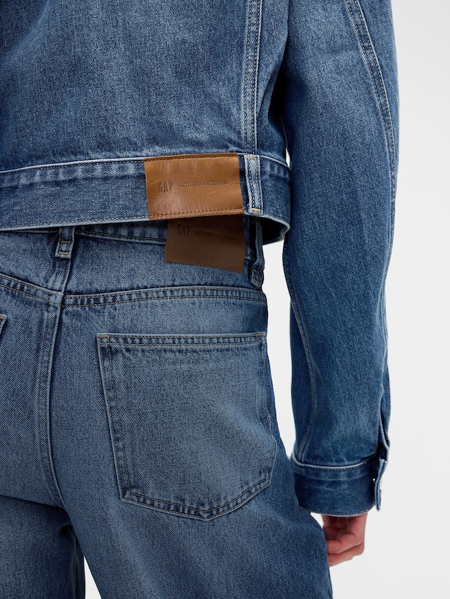 Gap &times; Victoria Beckham ハイライズ アーチデニム-6