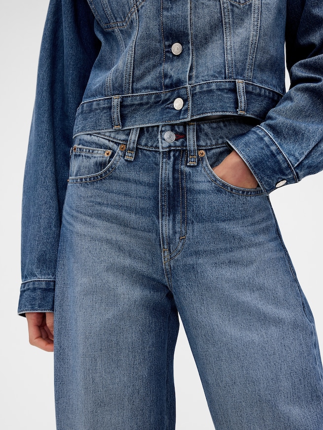 Gap &times; Victoria Beckham ハイライズ アーチデニム-5