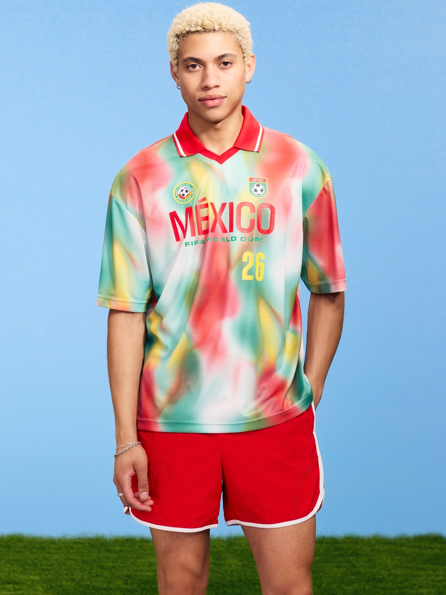 FIFA World Cup 26™ Mexico Lifestyle Collared Jersey T-Shirt for Men