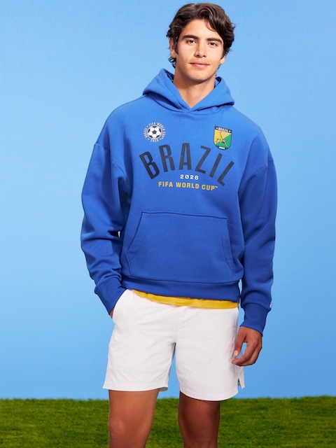 FIFA World Cup 26™ Brazil Oversized Pullover Hoodie for Men