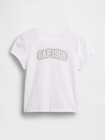 コットン ジャージー フィット クロップド グラフィックTシャツ-4