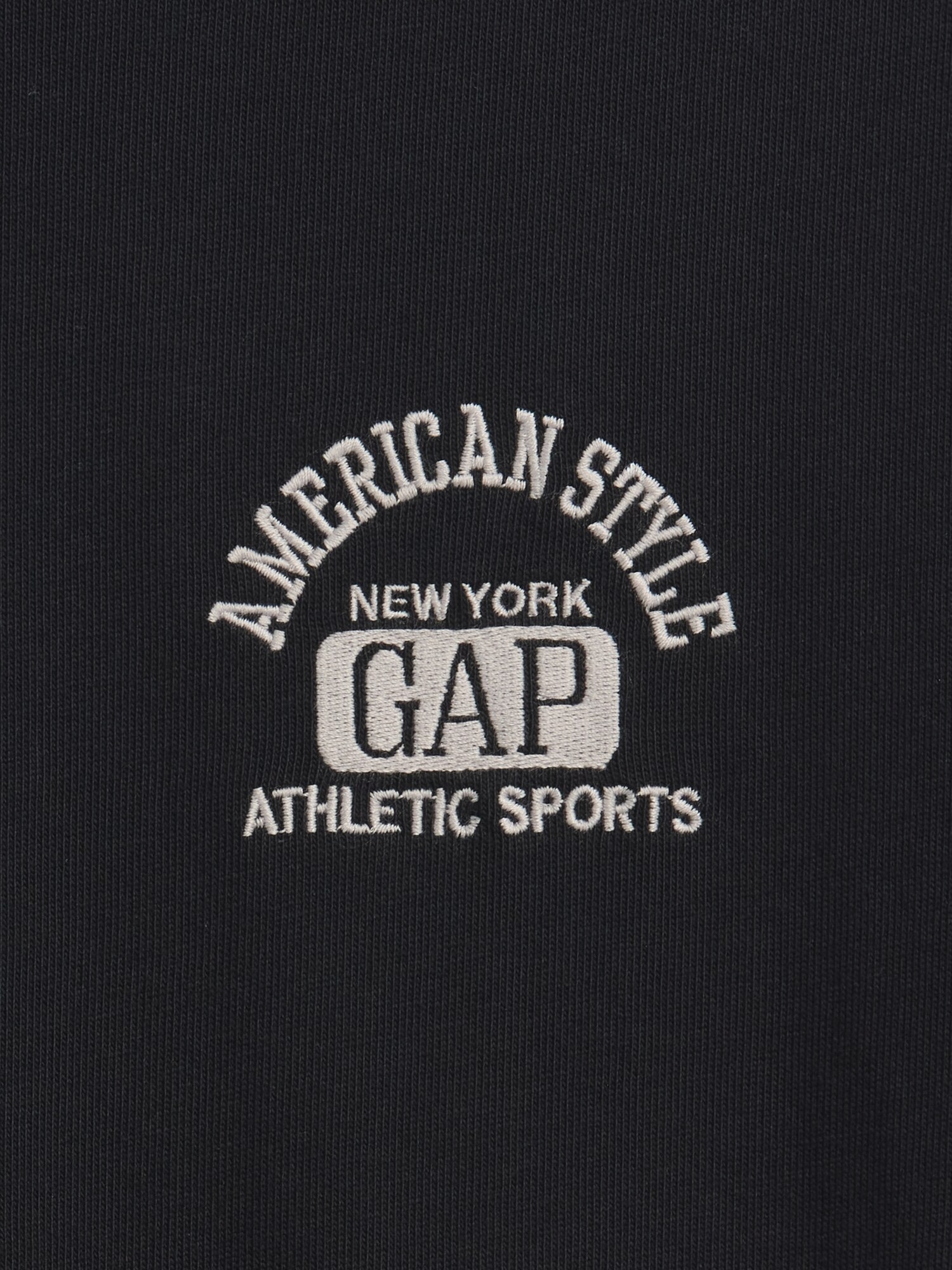 ヘビーウェイト GAPロゴ リラックスフィット クロップドTシャツ-3