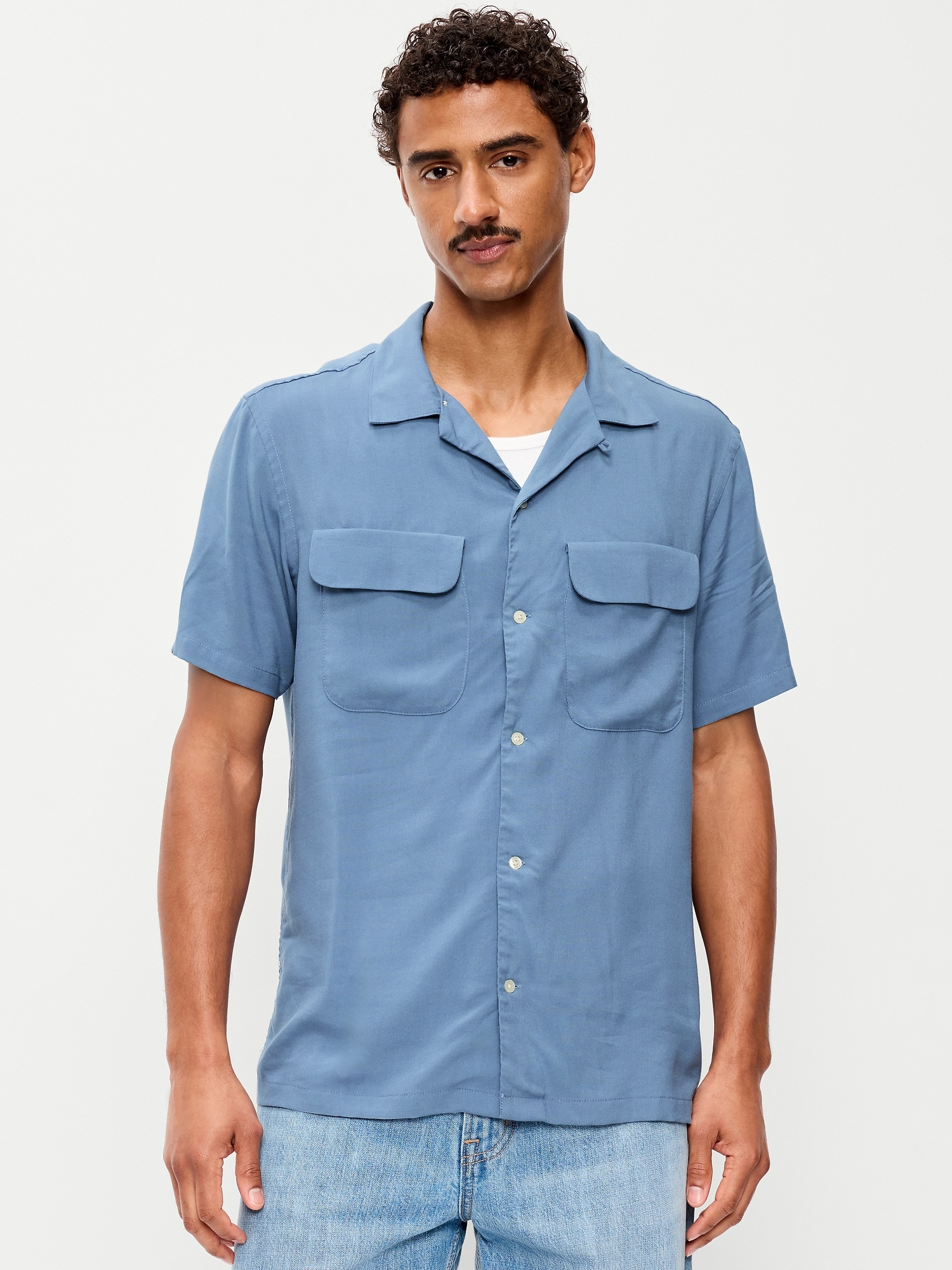 Short-Sleeve Camp Shirt