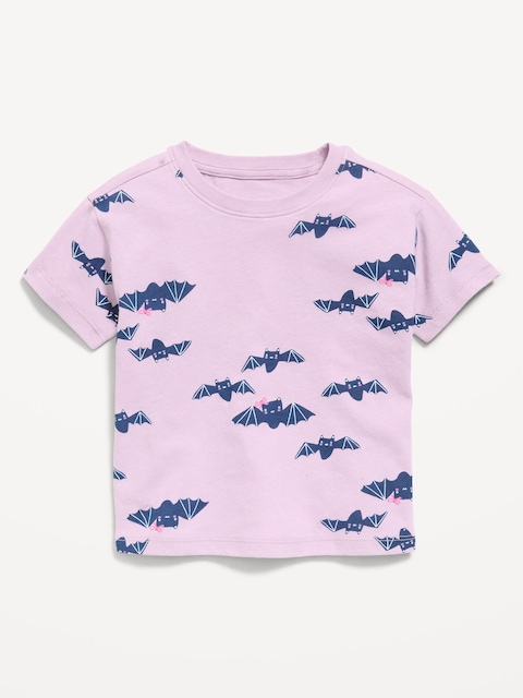 T-SHIRT À MANCHES COURTES À MOTIF POUR TOUTE-PETITE