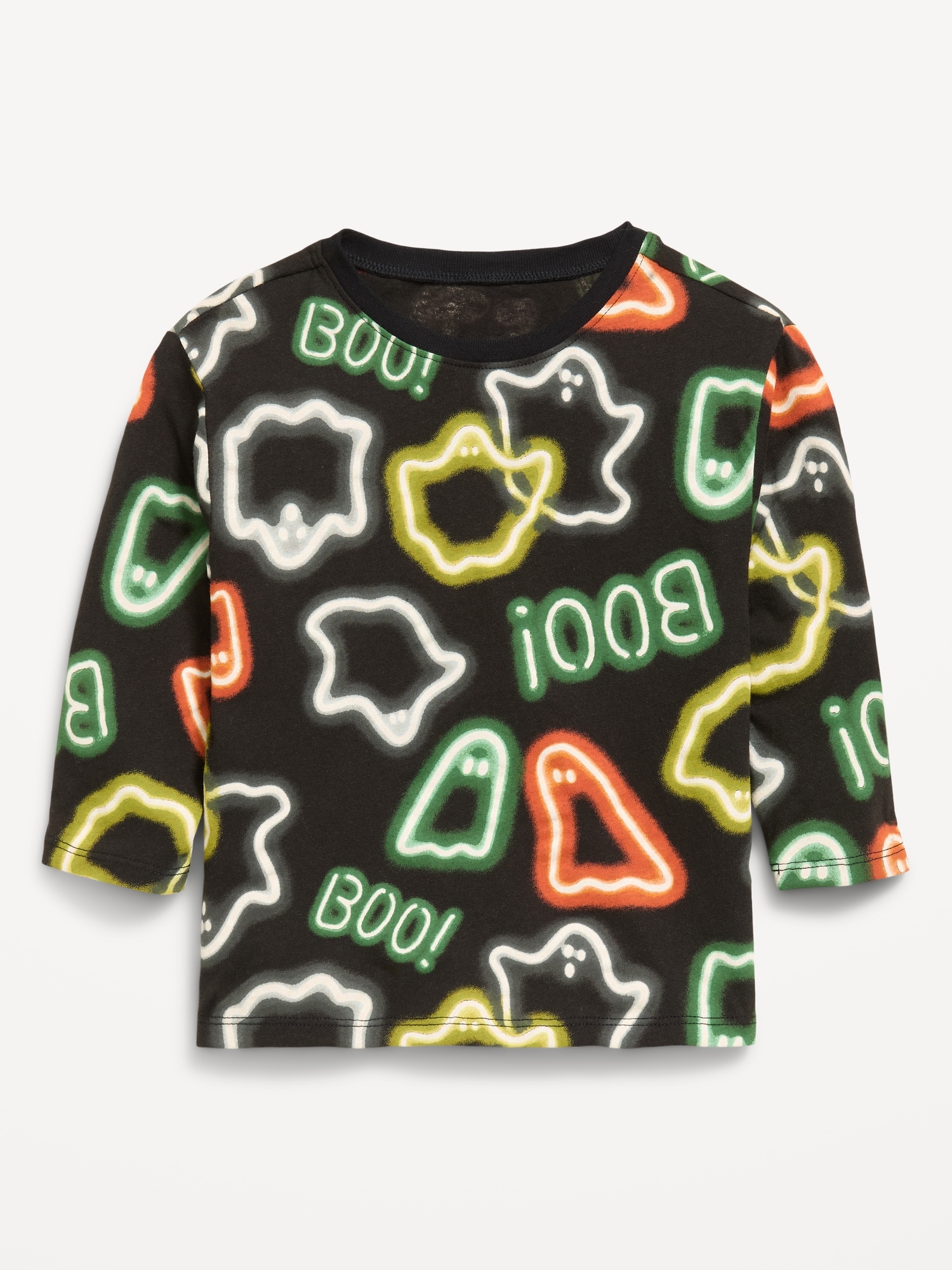 T-SHIRT À MANCHES LONGUES À IMPRIMÉ UNISEXE POUR TOUT-PETIT