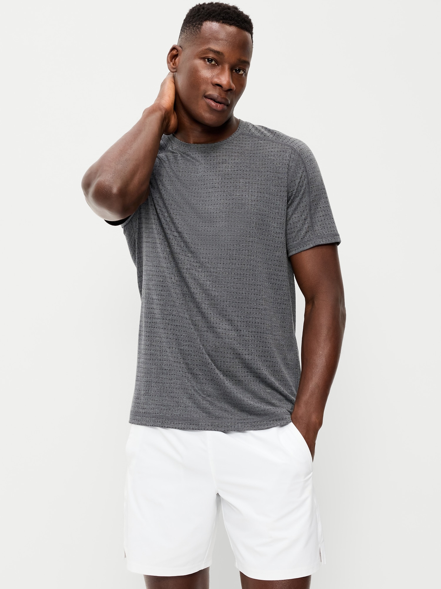 Relaxed Mesh T-Shirt