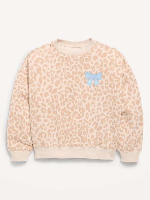 Favorite Fleece Oversized Tunic Sweatshirt for Girls