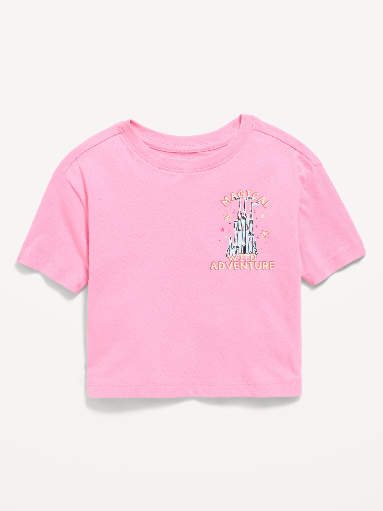 Disney© Princess Oversized Boxy Graphic T-Shirt for Toddler Girls