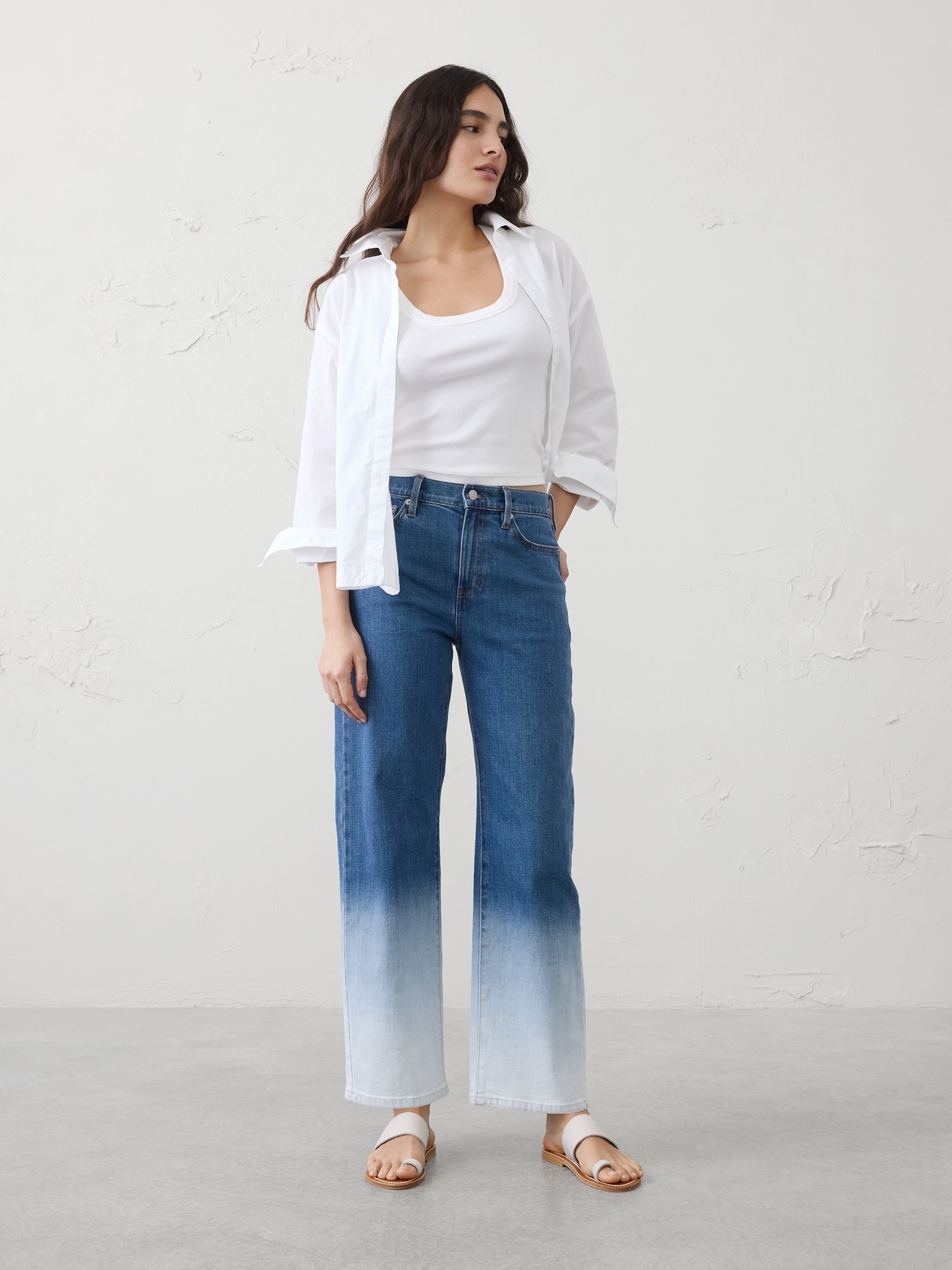 Straight High-Rise Jean