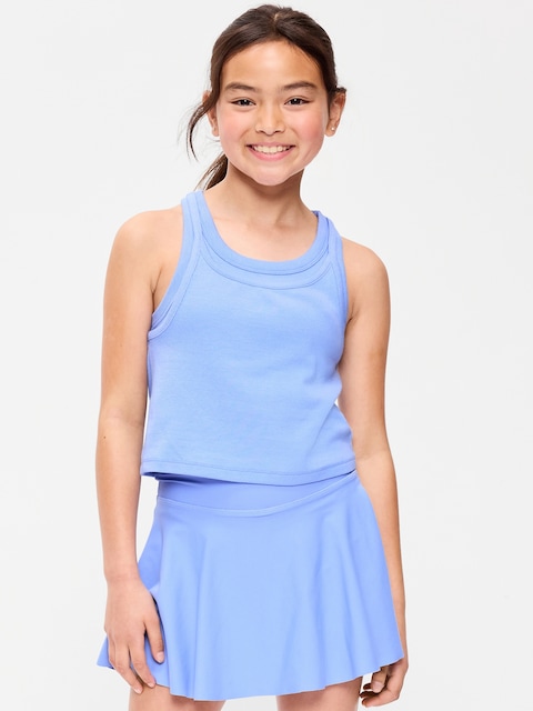 CAMISOLE CÔTELÉE 2 EN 1 POUR FILLE