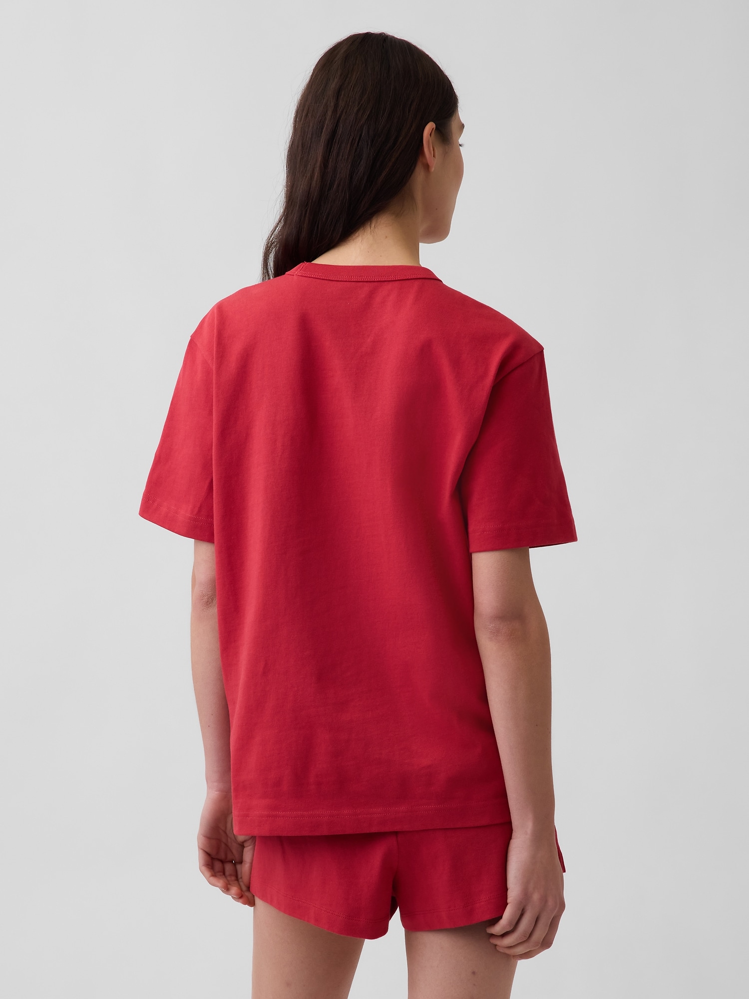 NAPロゴ オーバーサイズ パジャマTシャツ-2