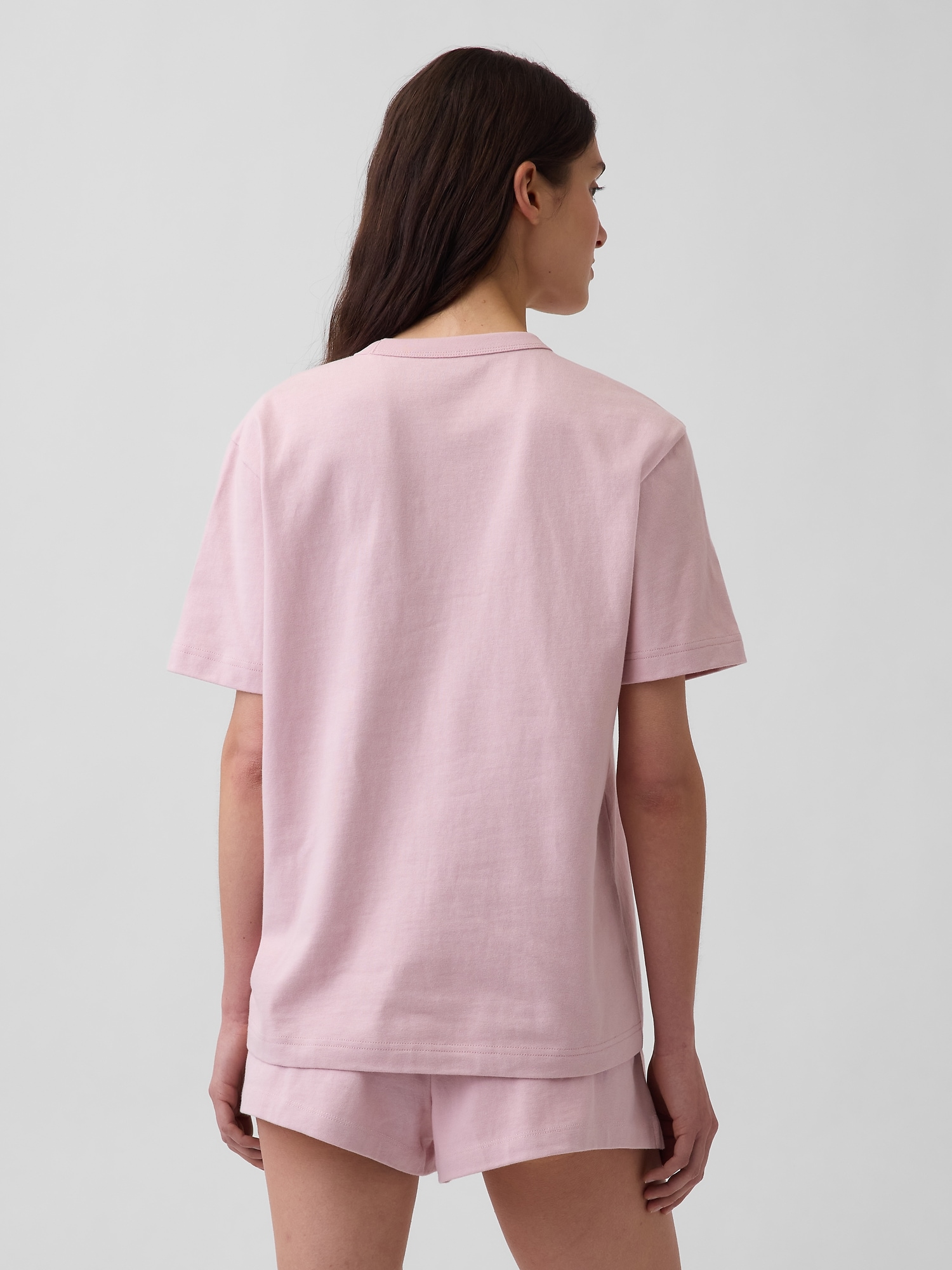 NAPロゴ オーバーサイズ パジャマTシャツ-2