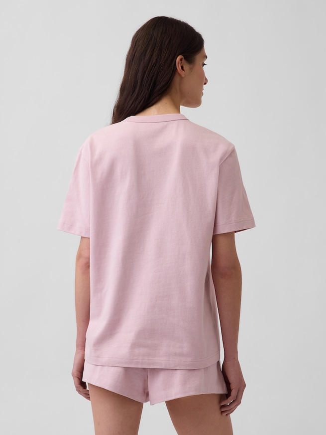 NAPロゴ オーバーサイズ パジャマTシャツ-2