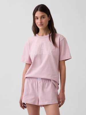NAPロゴ オーバーサイズ パジャマTシャツ