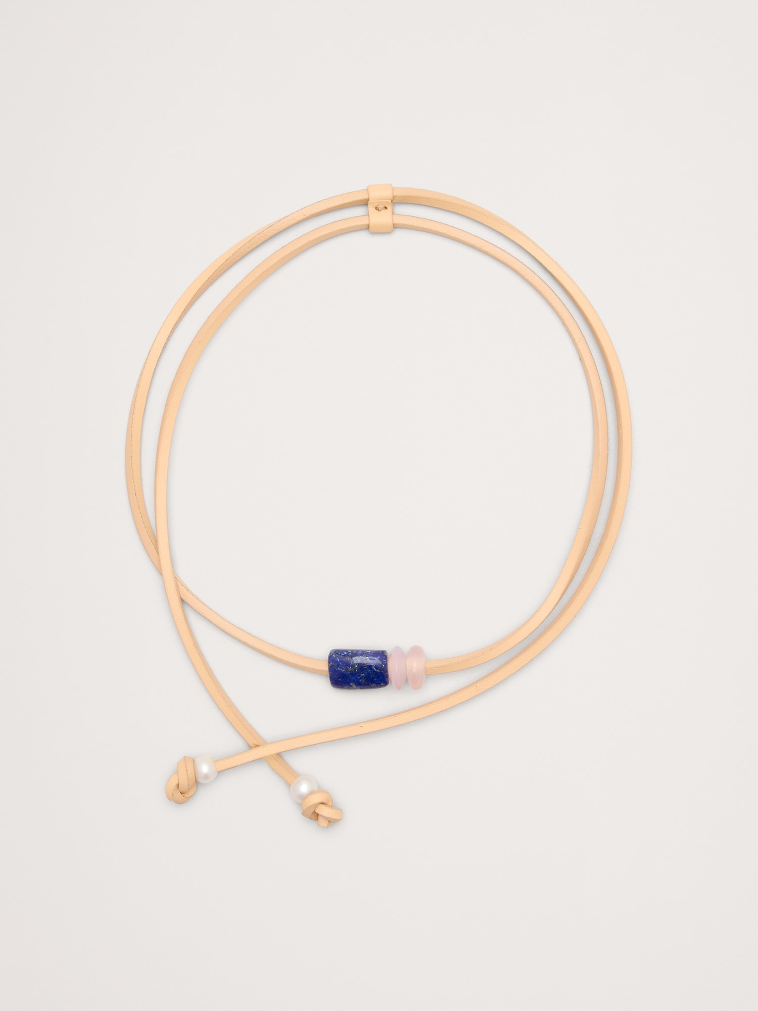 Lapis Cord Necklace