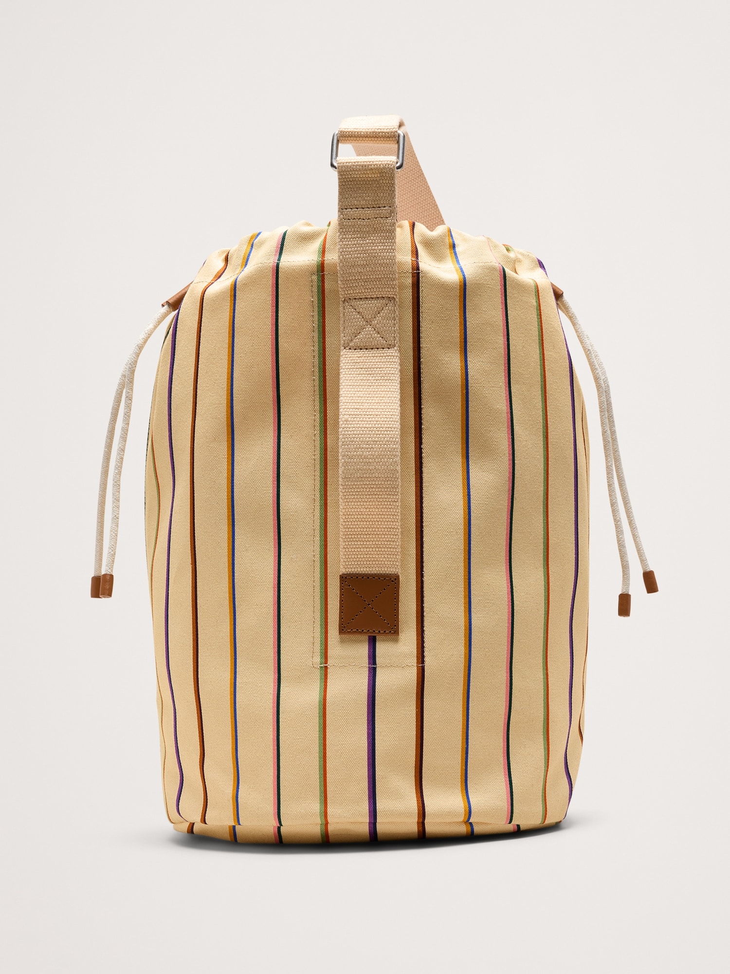 Cotton Canvas Crossbody Bag