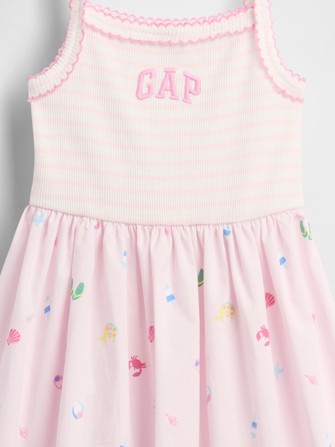 ミックスメディア エプロンワンピース (幼児・ベビー)-3