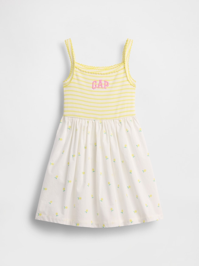 ミックスメディア エプロンワンピース (幼児・ベビー)-1