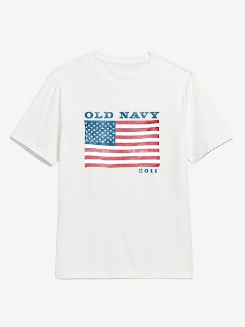 Heritage 2011 Flag Graphic T-Shirt for Men