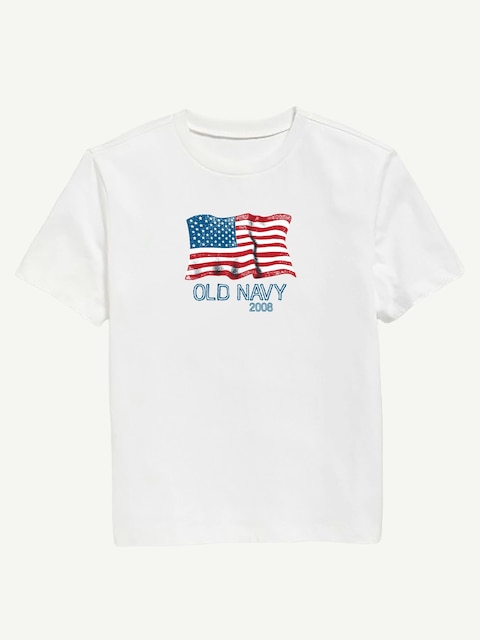 Heritage 2008 Flag Graphic T-Shirt For Kids
